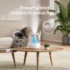 imageDreo Humidifiers for Bedroom 3L Cool Mist Ultrasonic Humidifier with Easy Top Fill ampamp Clean 30H ampamp 26dB Quiet Runtime Humidity Sensor Night Light for Baby Nursery Plants ampamp Home 360 Nozzle WhiteWhite