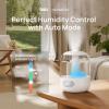 imageDreo Humidifiers for Bedroom 3L Cool Mist Ultrasonic Humidifier with Easy Top Fill ampamp Clean 30H ampamp 26dB Quiet Runtime Humidity Sensor Night Light for Baby Nursery Plants ampamp Home 360 Nozzle WhiteWhite