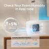 imageDreo Humidifiers for Bedroom 3L Cool Mist Ultrasonic Humidifier with Easy Top Fill ampamp Clean 30H ampamp 26dB Quiet Runtime Humidity Sensor Night Light for Baby Nursery Plants ampamp Home 360 Nozzle WhiteWhite