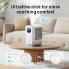 imageDreo Humidifiers for Bedroom Topfilled Smart Quiet Cool Mist Humidifier for Large Room Home Oil Diffuser ampamp Nightlight 50Hours Runtime for Indoor Plants with AlexaGoogle WhiteGrey