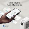 imageDreo Humidifiers for Bedroom Topfilled Smart Quiet Cool Mist Humidifier for Large Room Home Oil Diffuser ampamp Nightlight 50Hours Runtime for Indoor Plants with AlexaGoogle WhiteGrey