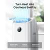 imageDreo Portable Air Conditioners 12000 BTU Air Conditioner for Bedroom with Drainagefree Cooling 46dB Quiet APPVoiceRemote 24h Timer with Fan ampamp Dehumidifier Smart AC Unit for Room IndoorsWhite