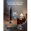 imageDreo Smart Tower Fans for Home 90 Oscillating Fan Bedroom Indoors Voice Control Floor with 12H Timer 42 Inch Quiet Bladeless Standing LED Display 9 Speeds Work AlexaGoogleStarlight