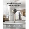 imageDreo oscillating fan for bedroom150120 OmniDirectional Quiet Floor Fans with Smart Control 110ft Pedestal Fan with DC Motor 9 Speeds 6 Modes 43 Inches 12H Timer WiFiVoiceAlexaGold