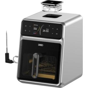 imageDreo ChefMaker Combi Fryer Cook like a pro with just the press of a button Smart Air Fryer Cooker with Cook probe Water Atomizer 3 professional cooking modes 6 QTSilver