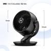 imageDreo Desk Fans for Bedroom 13Inch Oscillating Air Circulator Fan 120 Tilt Adjustment 28dB UltraQuiet 70ft Powerful Airflow 4 Speeds Table fan with Remote for Whole Room Home OfficeBlack