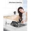 imageDreo Desk Fans for Bedroom 13Inch Oscillating Air Circulator Fan 120 Tilt Adjustment 28dB UltraQuiet 70ft Powerful Airflow 4 Speeds Table fan with Remote for Whole Room Home OfficeBlack