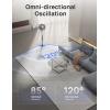 imageDreo Pedestal Fan with Smart Control 4044quot Adjustable Height DC Quiet Fans for Bedroom 12085 OmniDirectional Oscillating Fan 100ft Airflow 10 Speeds 6 Modes 12H Timer 23db WiFiVoiceModern