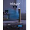 imageDreo Tower Fan for Bedroom Smart Bladeless Fan with 12 Speeds 4 Modes DC Motor 27fts Velocity 90 Oscillating 12H Timer 42quot Floor Standing Fans for Home Living Room 25dB Quiet Pilot Pro SGold