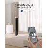imageDreo Tower Fan for Bedroom Smart Bladeless Fan with 12 Speeds 4 Modes DC Motor 27fts Velocity 90 Oscillating 12H Timer 42quot Floor Standing Fans for Home Living Room 25dB Quiet Pilot Pro SGold