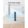 imageDreo Tower Fans That Blow Cold Air 40quot Evaporative Air Cooler Cooling Fan for Bedroom with 80 Oscillating Remote Control 3 Modes 4Speed Quiet Floor Fan BlackBlack