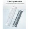 imageDreo Tower Fans That Blow Cold Air 40quot Evaporative Air Cooler Cooling Fan for Bedroom with 80 Oscillating Remote Control 3 Modes 4Speed Quiet Floor Fan BlackWhite