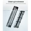 imageDreo Tower Fans That Blow Cold Air 40quot Evaporative Air Cooler Cooling Fan for Bedroom with 80 Oscillating Remote Control 3 Modes 4Speed Quiet Floor Fan BlackDark Grey