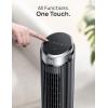 imageDreo Tower Fans for Bedroom 90 Oscillating Fans for indoors 4 Modes 5 Speeds Max 26fts 12H Timer LED Display with Touch Remote Control 40quot Quiet Bladeless Standing Floor Fan for Home OfficeStandard