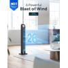 imageDreo Tower Fans for Bedroom 90 Oscillating Fans for indoors 4 Modes 5 Speeds Max 26fts 12H Timer LED Display with Touch Remote Control 40quot Quiet Bladeless Standing Floor Fan for Home OfficeStandard