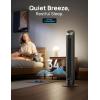 imageDreo Tower Fans for Bedroom 90 Oscillating Fans for indoors 4 Modes 5 Speeds Max 26fts 12H Timer LED Display with Touch Remote Control 40quot Quiet Bladeless Standing Floor Fan for Home OfficeWiFi