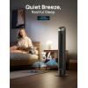 imageDreo Tower Fans for Bedroom 90 Oscillating Fans for indoors 4 Modes 5 Speeds Max 26fts 12H Timer LED Display with Touch Remote Control 40quot Quiet Bladeless Standing Floor Fan for Home OfficeStandard