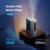 imageDreo 6L Humidifiers for Bedroom Smart Warm ampamp Cool Mist for Large Room 60Hr Quiet Runtime Ultrasonic Oil Diffuser for Baby Plant Humidity Sensor Indicator Light 12H Timer GoogleAlexa HM713SBlue