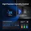 imageDreo 6L Humidifiers for Bedroom Smart Warm ampamp Cool Mist for Large Room 60Hr Quiet Runtime Ultrasonic Oil Diffuser for Baby Plant Humidity Sensor Indicator Light 12H Timer GoogleAlexa HM713SBlue