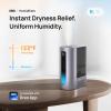 imageDreo 6L Humidifiers for Bedroom Smart Warm ampamp Cool Mist for Large Room 60Hr Quiet Runtime Ultrasonic Oil Diffuser for Baby Plant Humidity Sensor Indicator Light 12H Timer GoogleAlexa HM713SPurple