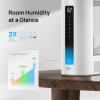 imageDreo 6L Humidifiers for Bedroom Smart Warm ampamp Cool Mist for Large Room 60Hr Quiet Runtime Ultrasonic Oil Diffuser for Baby Plant Humidity Sensor Indicator Light 12H Timer GoogleAlexa HM713SBrown