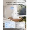 imageDreo Humidifiers for Bedroom Top Fill 4L Supersized Cool Mist Humidifier with Oil Diffuser and Nightlight 32H Runtime Quiet Ultrasonic Humidifiers for Home Large Room Baby Nursery and PlantsWhite