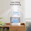 imageDreo Humidifiers for Bedroom Top Fill 4L Supersized Cool Mist Humidifier with Oil Diffuser and Nightlight 32H Runtime Quiet Ultrasonic Humidifiers for Home Large Room Baby Nursery and PlantsGray