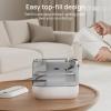 imageDreo Humidifiers for Bedroom Top Fill 4L Supersized Cool Mist Humidifier with Oil Diffuser and Nightlight 32H Runtime Quiet Ultrasonic Humidifiers for Home Large Room Baby Nursery and PlantsGray