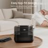 imageDreo Humidifiers for Bedroom Top Fill 4L Supersized Cool Mist Humidifier with Oil Diffuser and Nightlight 32H Runtime Quiet Ultrasonic Humidifiers for Home Large Room Baby Nursery and PlantsBlack