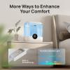 imageDreo Humidifiers for Bedroom Top Fill 4L Supersized Cool Mist Humidifier with Oil Diffuser and Nightlight 32H Runtime Quiet Ultrasonic Humidifiers for Home Large Room Baby Nursery and PlantsBlue