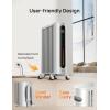 imageDreo Oil Filled Radiator Heater 1500W Radiant Heater with Remote Control Digital Thermostat 4 Modes 24h Timer 10 Safety Protections Child Lock Space Heaters for Indoor Use Large Room BedroomWhite