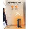 imageDreo Oil Filled Radiator Heater Electric Radiant Heater with Remote Control 4 Modes Overheat ampamp TipOver Protection 24h Timer Digital Thermostat Quiet Space Heater for Indoor Use Large RoomBlack