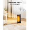 imageDreo Quiet Space Heaters for Indoor Use 1500W Electric Heater with Remote PTC Ceramic Heater with Thermostat 12H Timer 70 Oscillation Digital Display Fast Safety Room Heater for Bedroom OfficeGold