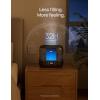 imageDreo Smart Humidifiers for Bedroom Top Fill 4L Cool Mist Humidifier with Nightlight 32H Runtime TouchAPPVoice Control Quiet Ultrasonic Humidifiers for Large Room Home Baby Plants Officeebony