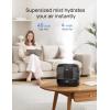 imageDreo Smart Humidifiers for Bedroom Top Fill 4L Cool Mist Humidifier with Nightlight 32H Runtime TouchAPPVoice Control Quiet Ultrasonic Humidifiers for Large Room Home Baby Plants OfficeBlack