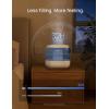 imageDreo Smart Humidifiers for Bedroom Top Fill 4L Cool Mist Humidifier with Nightlight 32H Runtime TouchAPPVoice Control Quiet Ultrasonic Humidifiers for Large Room Home Baby Plants OfficeBlue