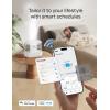 imageDreo Smart Humidifiers for Bedroom Top Fill 4L Cool Mist Humidifier with Nightlight 32H Runtime TouchAPPVoice Control Quiet Ultrasonic Humidifiers for Large Room Home Baby Plants OfficeWhite
