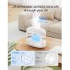 imageDreo Smart Humidifiers for Bedroom Top Fill 4L Cool Mist Humidifier with Nightlight 32H Runtime TouchAPPVoice Control Quiet Ultrasonic Humidifiers for Large Room Home Baby Plants OfficeWhite