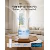 imageDreo Smart Humidifiers for Bedroom Top Fill 4L Cool Mist Humidifier with Nightlight 32H Runtime TouchAPPVoice Control Quiet Ultrasonic Humidifiers for Large Room Home Baby Plants OfficeBlue