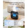 imageDreo Smart Humidifiers for Bedroom Top Fill 4L Cool Mist Humidifier with Nightlight 32H Runtime TouchAPPVoice Control Quiet Ultrasonic Humidifiers for Large Room Home Baby Plants OfficeBlack