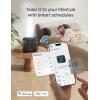 imageDreo Smart Humidifiers for Bedroom Top Fill 4L Cool Mist Humidifier with Nightlight 32H Runtime TouchAPPVoice Control Quiet Ultrasonic Humidifiers for Large Room Home Baby Plants OfficeBlack