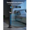 imageDreo Smart Tower Fan for Bedroom 26fts HighSpeed 40quot Standing Fan 5 Speeds 4 Modes Quiet 90 Bladeless Oscillating Fan with Remote 12H Timer Touch Control Work with Alexa SilverGold