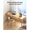 imageDreo Space Heater 1500W Portable Electric Heaters for Indoor Use PTC Ceramic Heater for Office with Remote Thermostat 70Oscillation 12H Timer 5 Modes Safe Quiet Room Heater for BedroomSilver