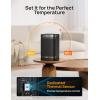 imageDreo Space Heater 1500W Portable Electric Heaters for Indoor Use PTC Ceramic Heater for Office with Remote Thermostat 70Oscillation 12H Timer 5 Modes Safe Quiet Room Heater for BedroomBlack