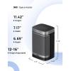 imageDreo Space Heater 1500W Portable Electric Heaters for Indoor Use PTC Ceramic Heater for Office with Remote Thermostat 70Oscillation 12H Timer 5 Modes Safe Quiet Room Heater for BedroomSilver