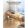 imageDreo Space Heater 1500W Portable Electric Heaters for Indoor Use PTC Ceramic Heater for Office with Remote Thermostat 70Oscillation 12H Timer 5 Modes Safe Quiet Room Heater for BedroomStarlight