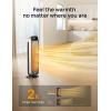 imageDreo Space Heater for Indoor Use 25quot 115fts Fast Electric Heater with Remote and Thermostat 3 Modes Overheating ampamp TipOver Protection Portable Heater for Large Room Bedroom Office GoldGold