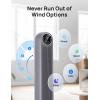 imageDreo Tower Fan for Bedroom 25fts Velocity Quiet Floor Fan 90 Oscillating Fans for Indoors with 4 Speeds 4 Modes 8H Timer Standing Fans Bladeless Fan Black Nomad One DRHTF007Grey