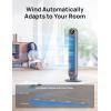 imageDreo Tower Fan for Bedroom 25fts Velocity Quiet Floor Fan 90 Oscillating Fans for Indoors with 4 Speeds 4 Modes 8H Timer Standing Fans Bladeless Fan Black Nomad One DRHTF007Grey