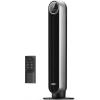 imageDreo Tower Fan for Bedroom 25fts Velocity Quiet Floor Fan 90 Oscillating Fans for Indoors with 4 Speeds 4 Modes 8H Timer Standing Fans Bladeless Fan Black Nomad One DRHTF007Silver